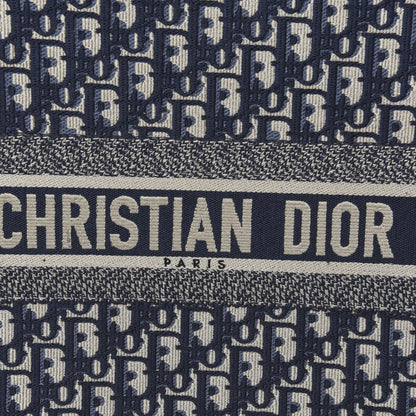 Christian Dior Oblique Book Tote Blue Multicolor 8 of 11