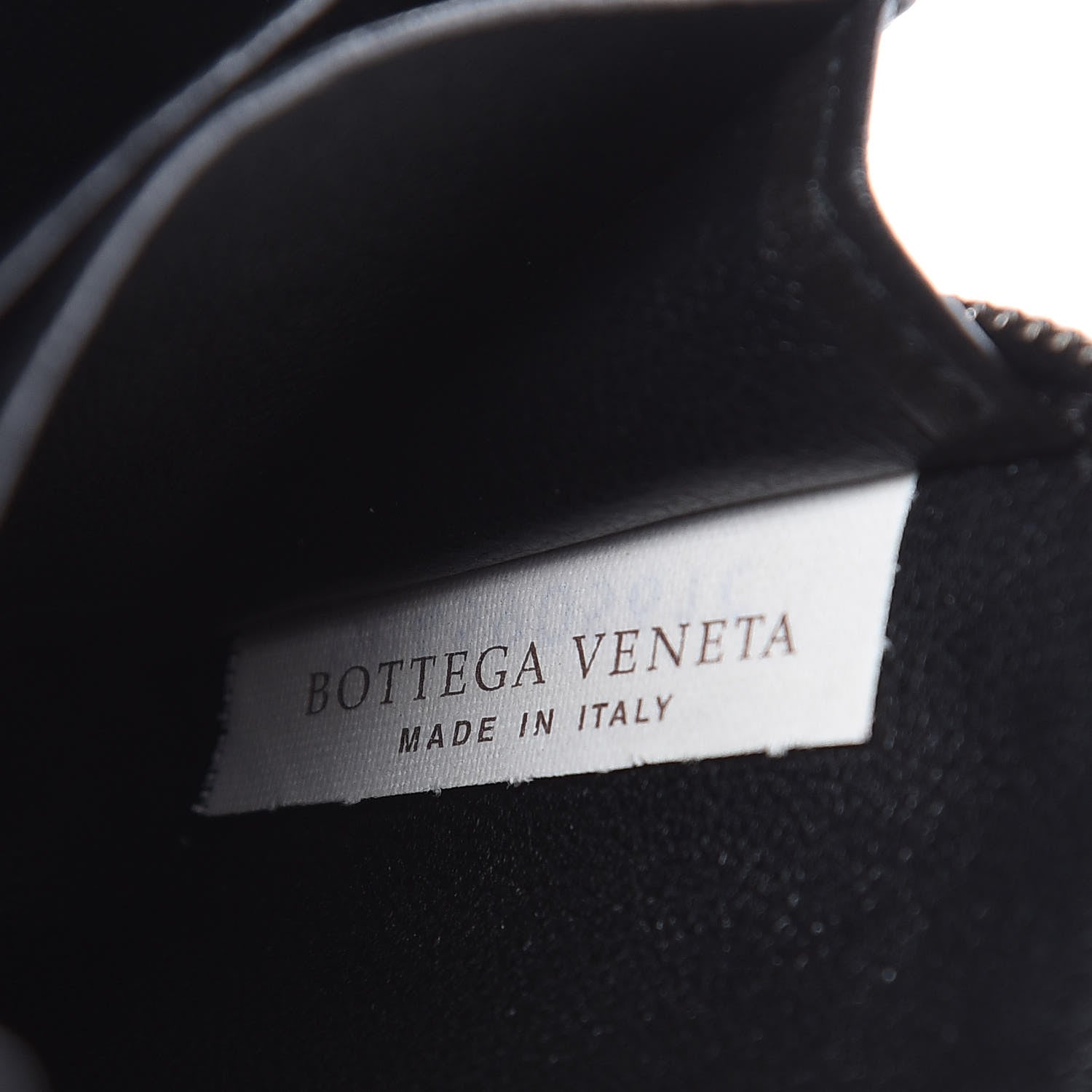 Bottega Veneta Patent Watersnake Intrecciato Coin Purse Black 8 of 9