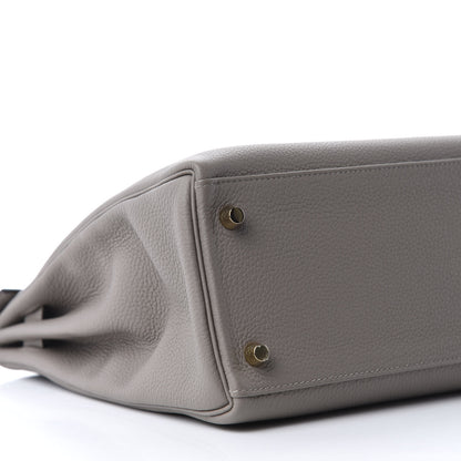 Hermes Togo Kelly Retourne 32 Gris Asphalte 6 of 10