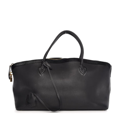 Louis Vuitton Cuir Obsession Lockit East West Black 1 of 8