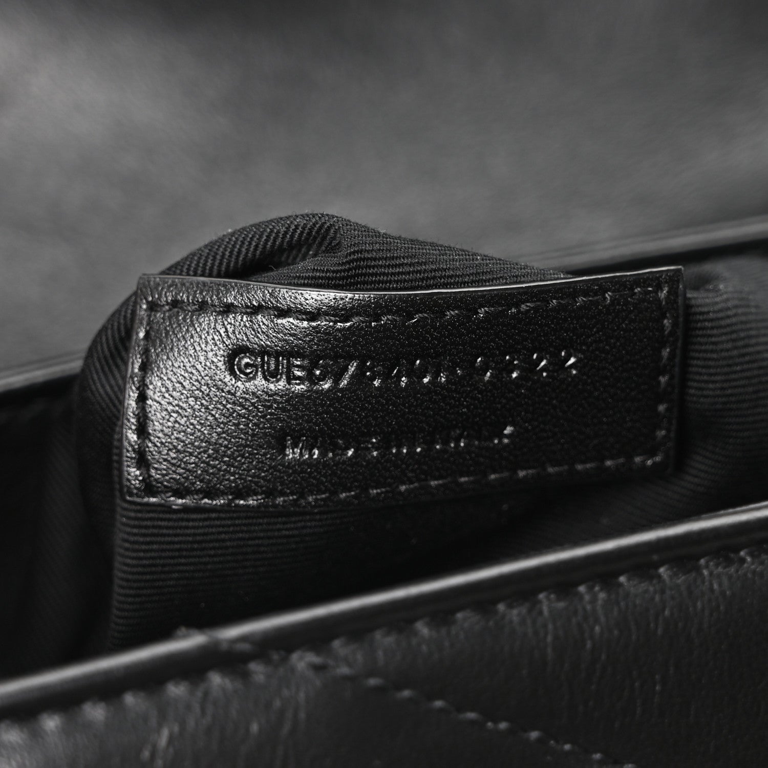 Saint Laurent Calfskin Y Quilted Monogram Monochrome Toy Loulou Crossbody Bag Black 7 of 11