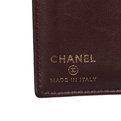 Chanel Lambskin Quilted Card Holder Wallet Black 5 of 11