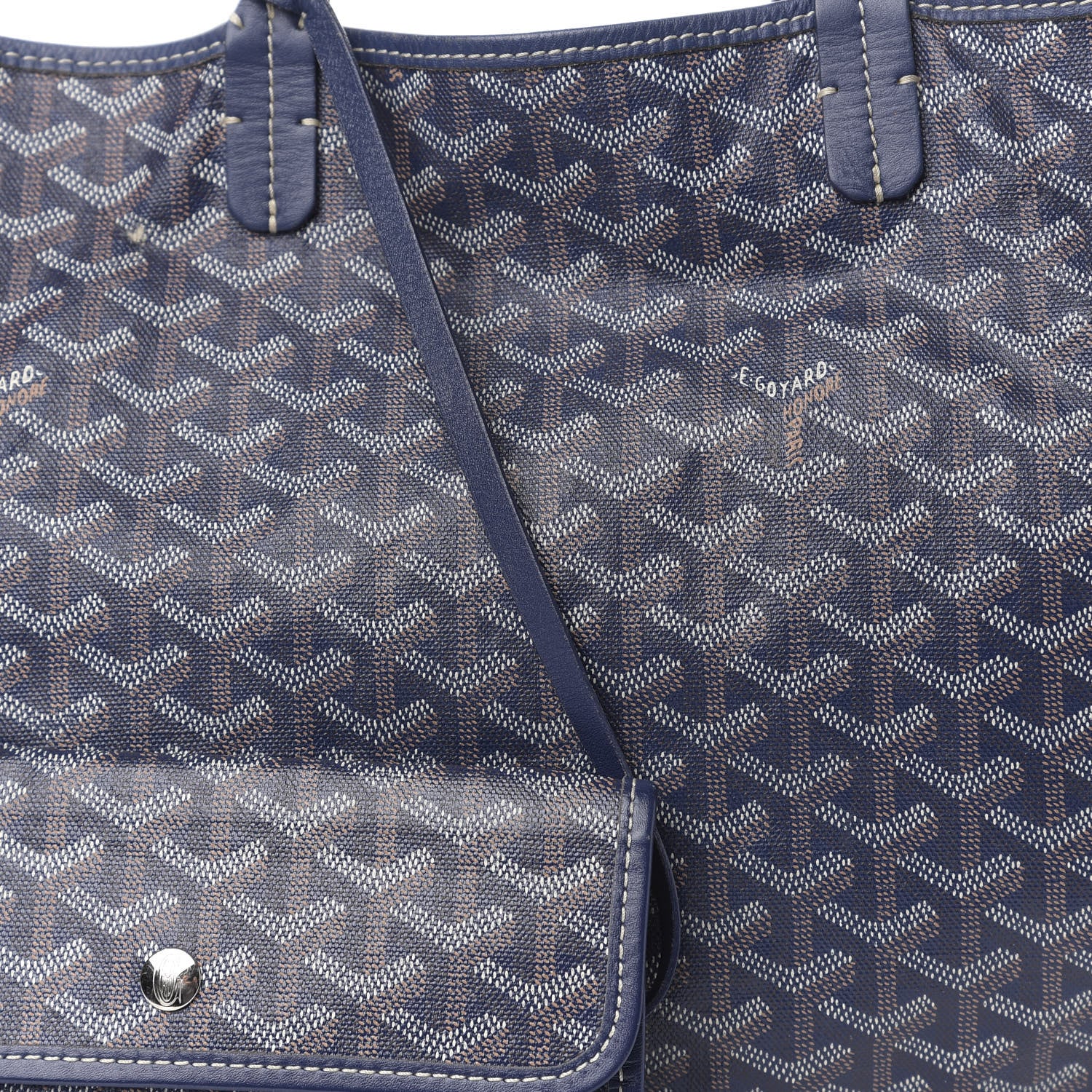 Goyard Goyardine Saint Louis PM Navy 20 of 20