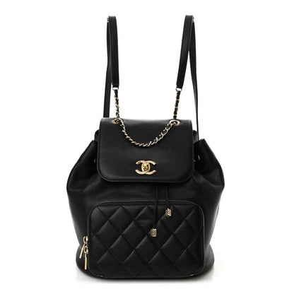 Chanel Caviar Quilted Business Affinity Backpack Black 1 of 10