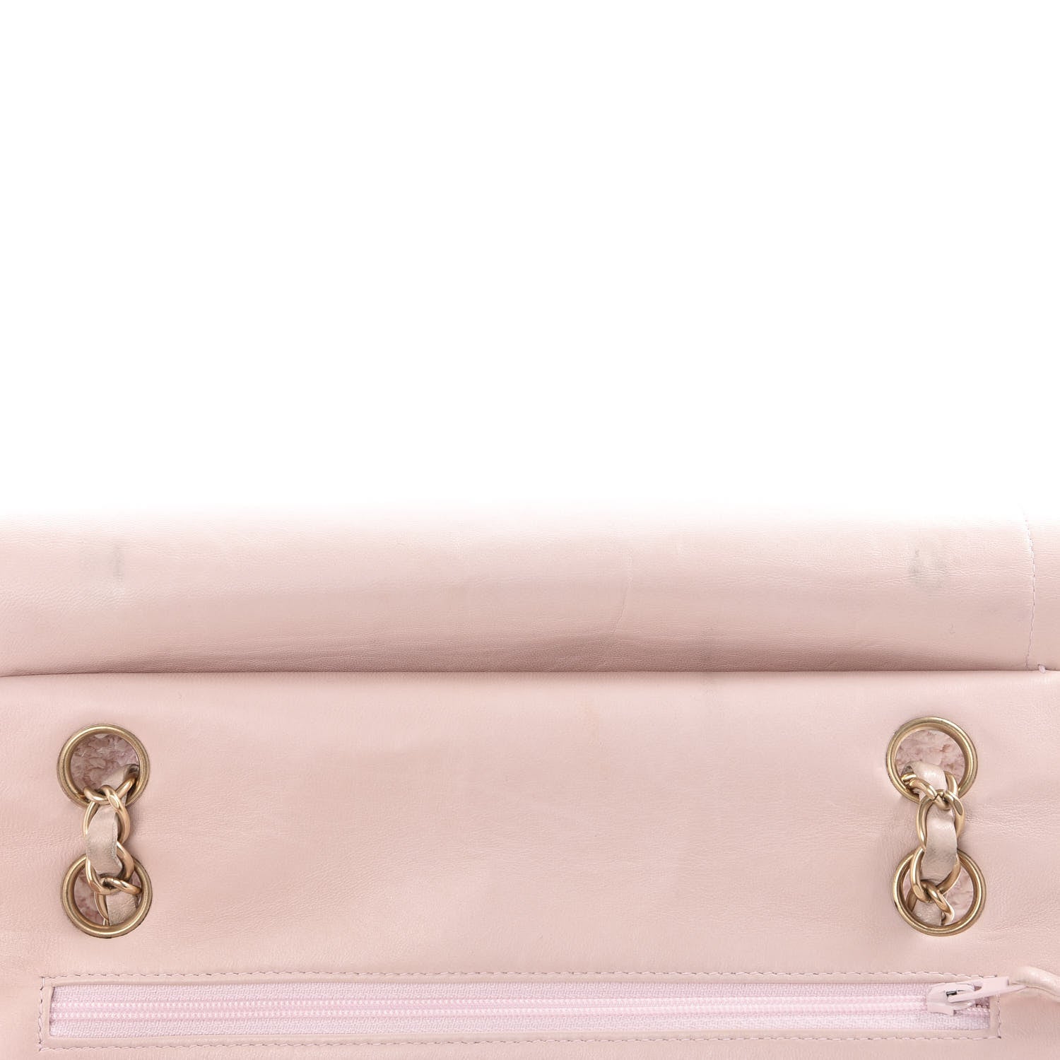Chanel Tweed Medium Double Flap Pink 9 of 12