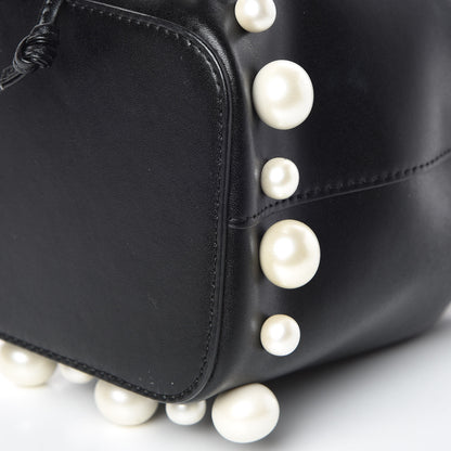 Fendi Vitello Liberty Pearl F is Fendi Mini Mon Tresor Bucket Bag Black 9 of 9
