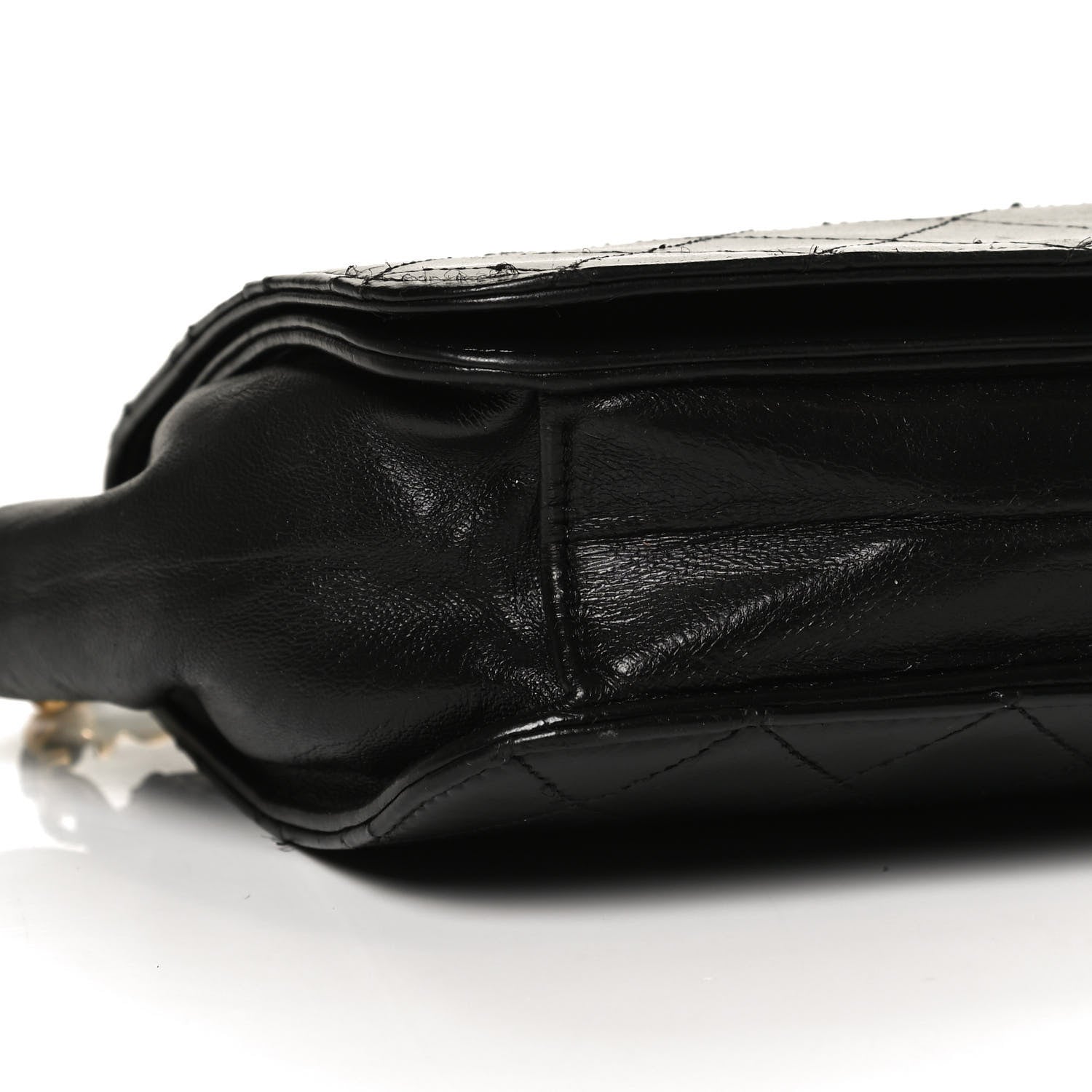 Chanel Lambskin Quilted Small Single Flap Black 8 of 11