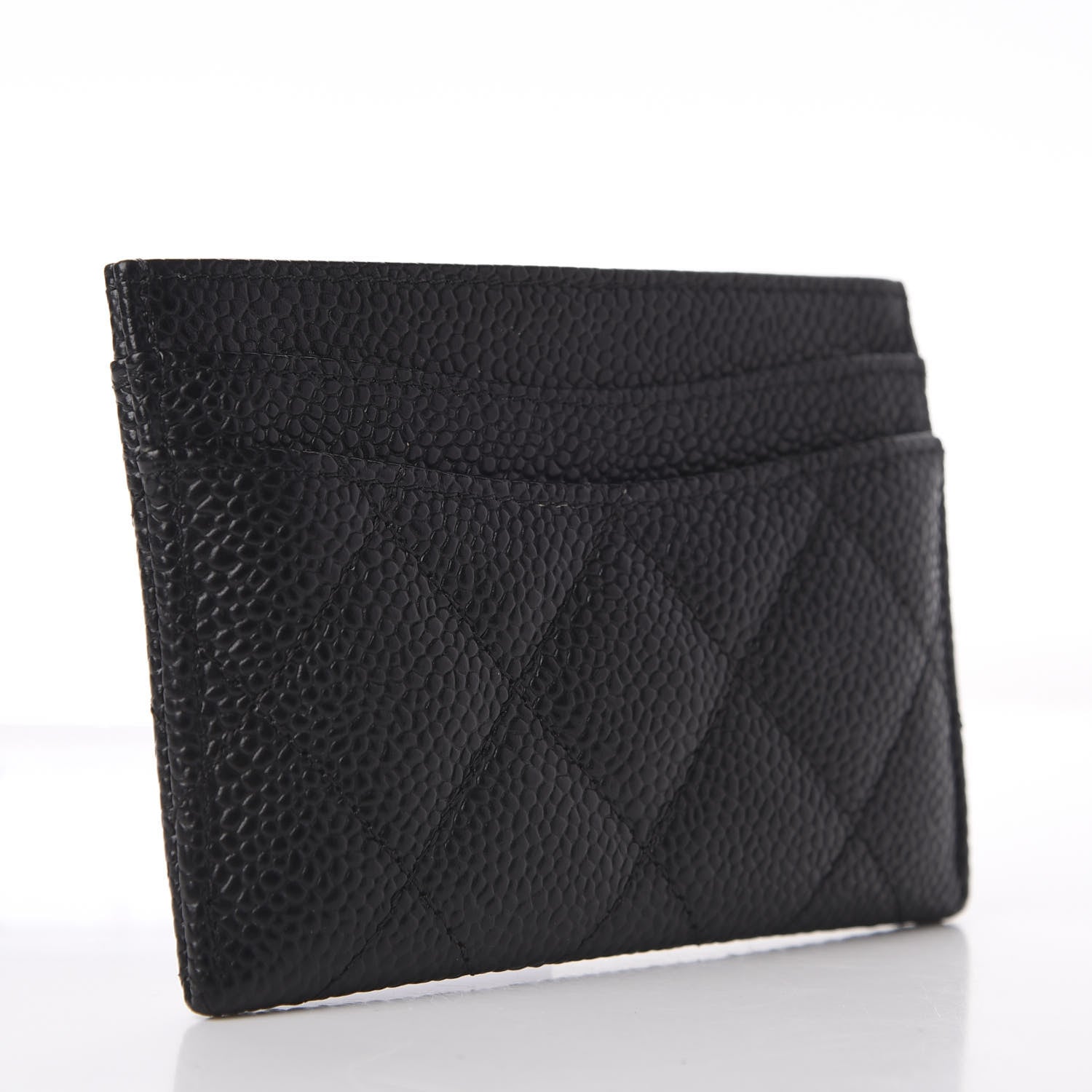 Chanel Caviar Quilted Card Holder Black 3 of 9