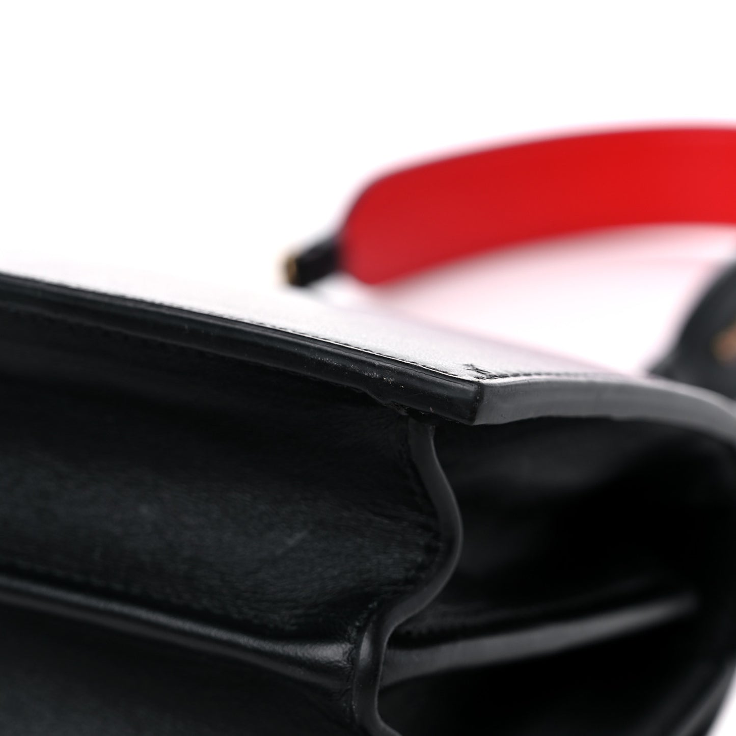 Calfskin Mini Elisa Shoulder Bag Black
