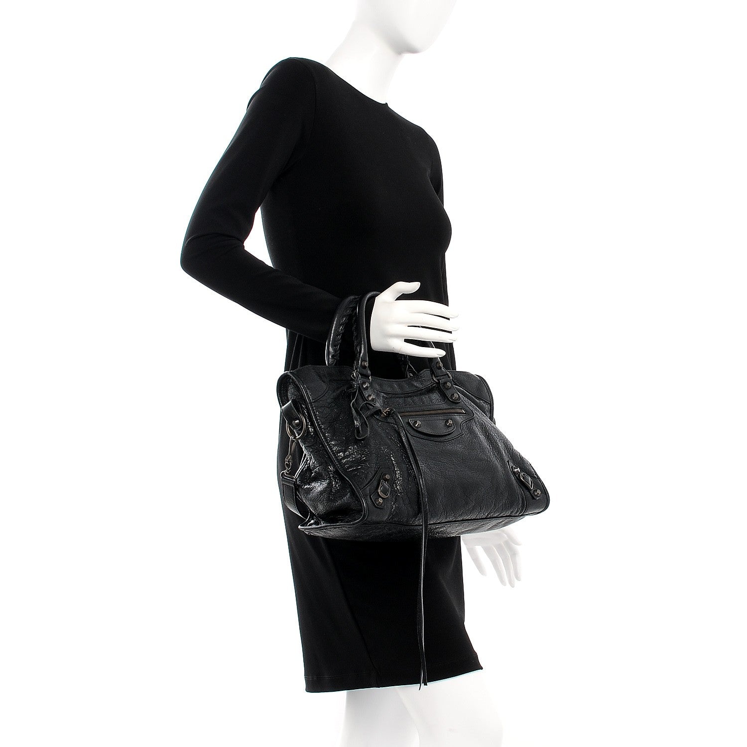 Balenciaga Agneau Classic Hardware City Black 2 of 8