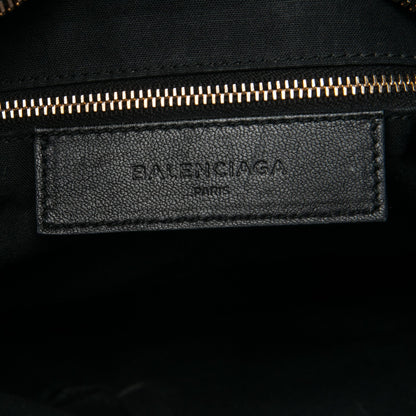 Balenciaga Chevre Gold Metallic Edge Hardware Velo Black 7 of 8