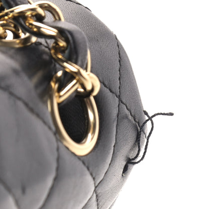 Chanel Lambskin Quilted Medium Double Flap Black 14 of 14