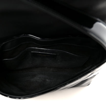 Saint Laurent Patent Quilted Le 57 Diamond Shoulder Bag Black 5 of 10