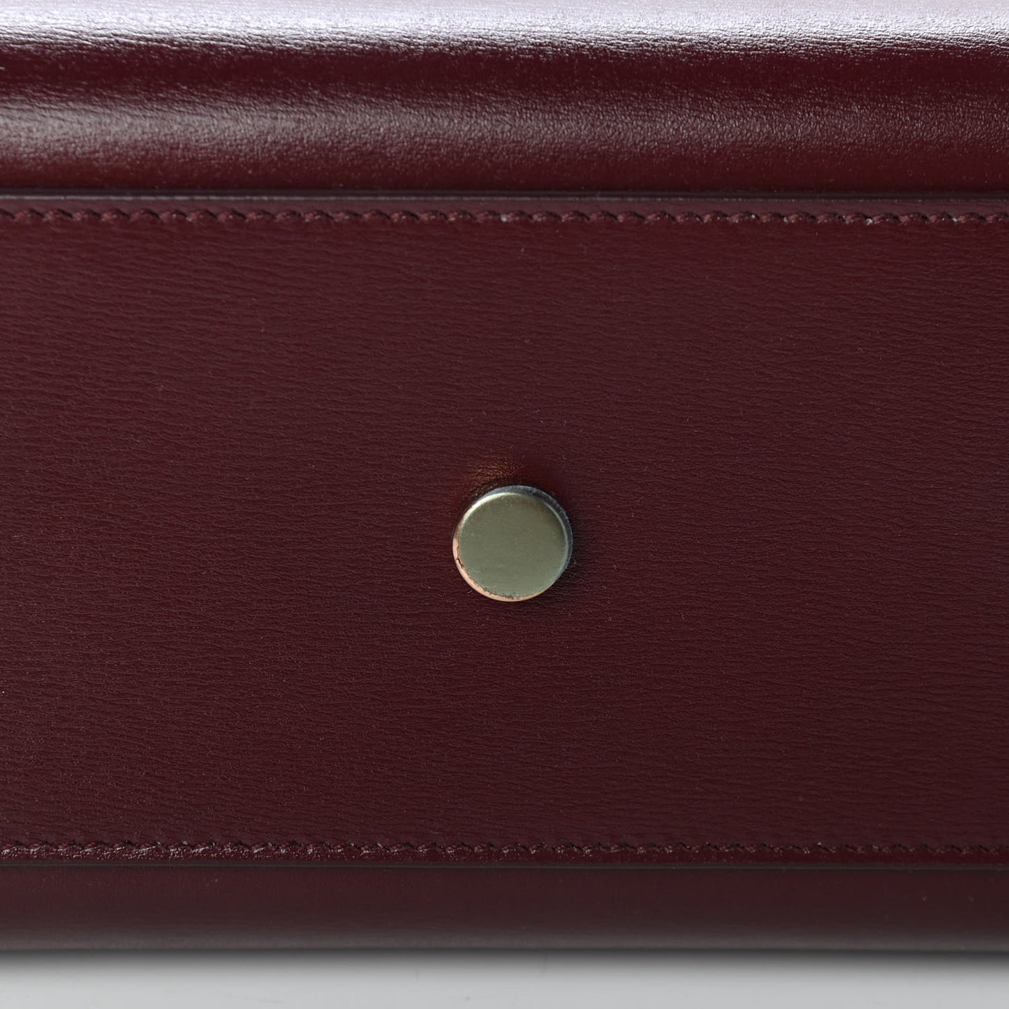 Calfskin Nano Sac De Jour Dark Amaranto