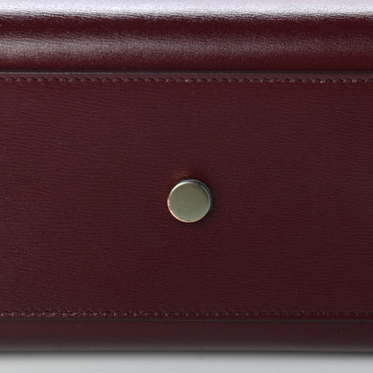Saint Laurent Calfskin Nano Sac De Jour Dark Amaranto 12 of 12