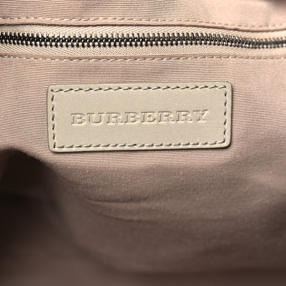 Burberry Grainy Calfskin Braided Small Canterbury Tote Beige 6 of 9