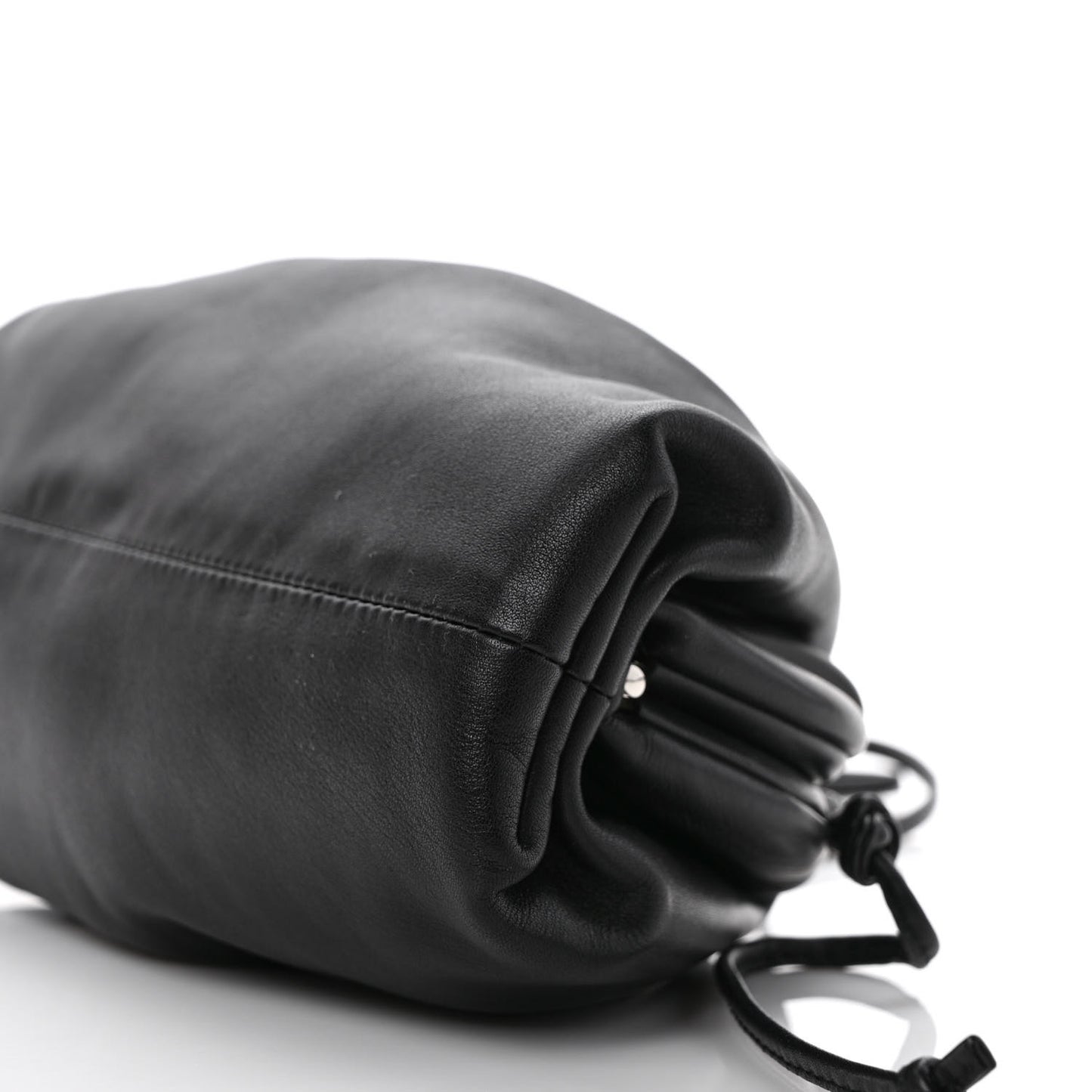 Butter Calfskin The Mini Pouch Black