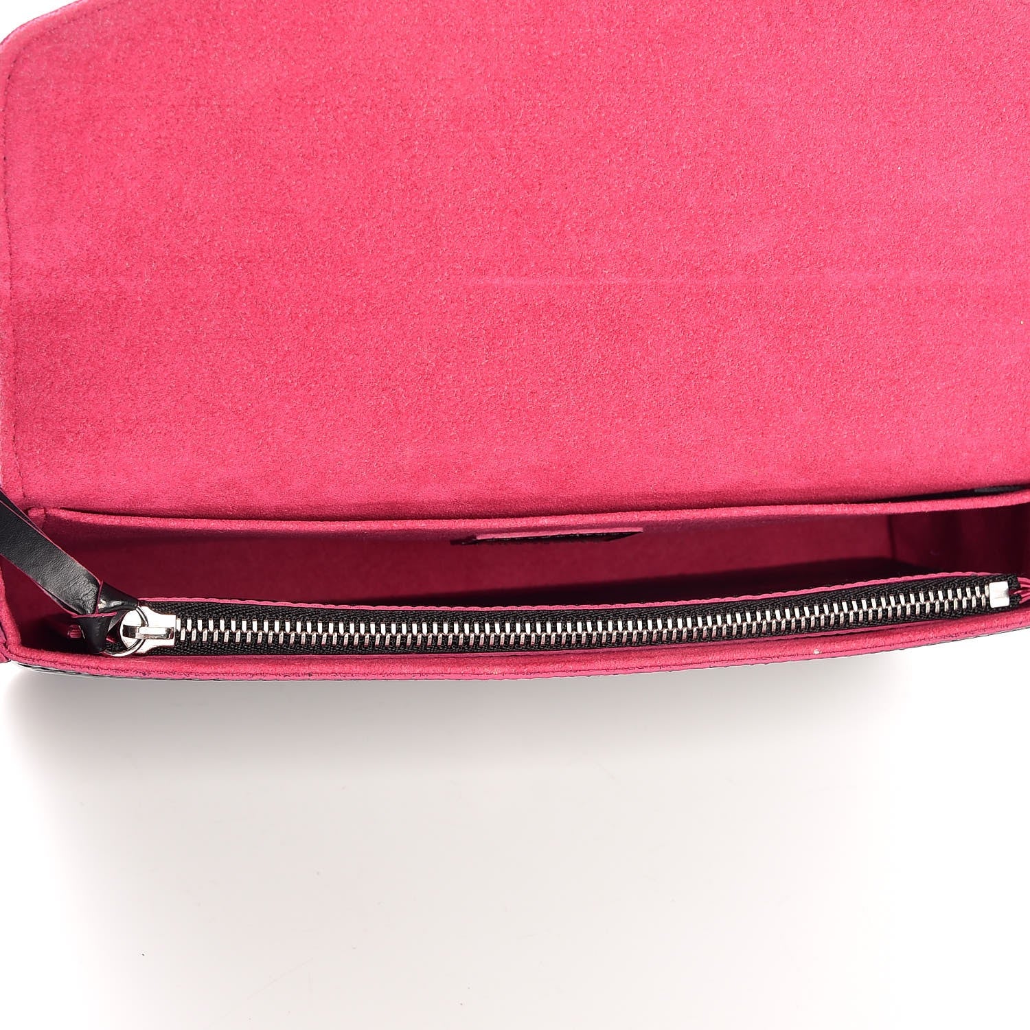 Louis Vuitton Epi Pochette Felicie Black Hot Pink 6 of 10