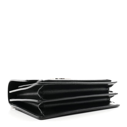 Saint Laurent Calfskin Medium Monogram Sunset Black 4 of 9