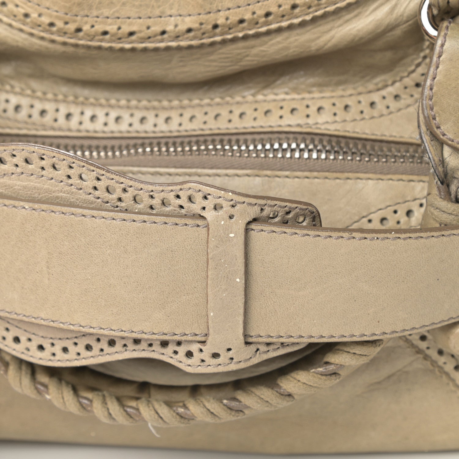 Balenciaga Agneau Giant Brogues Hardware City Praline 20 of 20