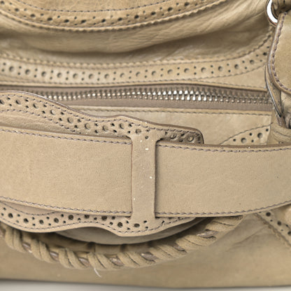 Balenciaga Agneau Giant Brogues Hardware City Praline 20 of 20
