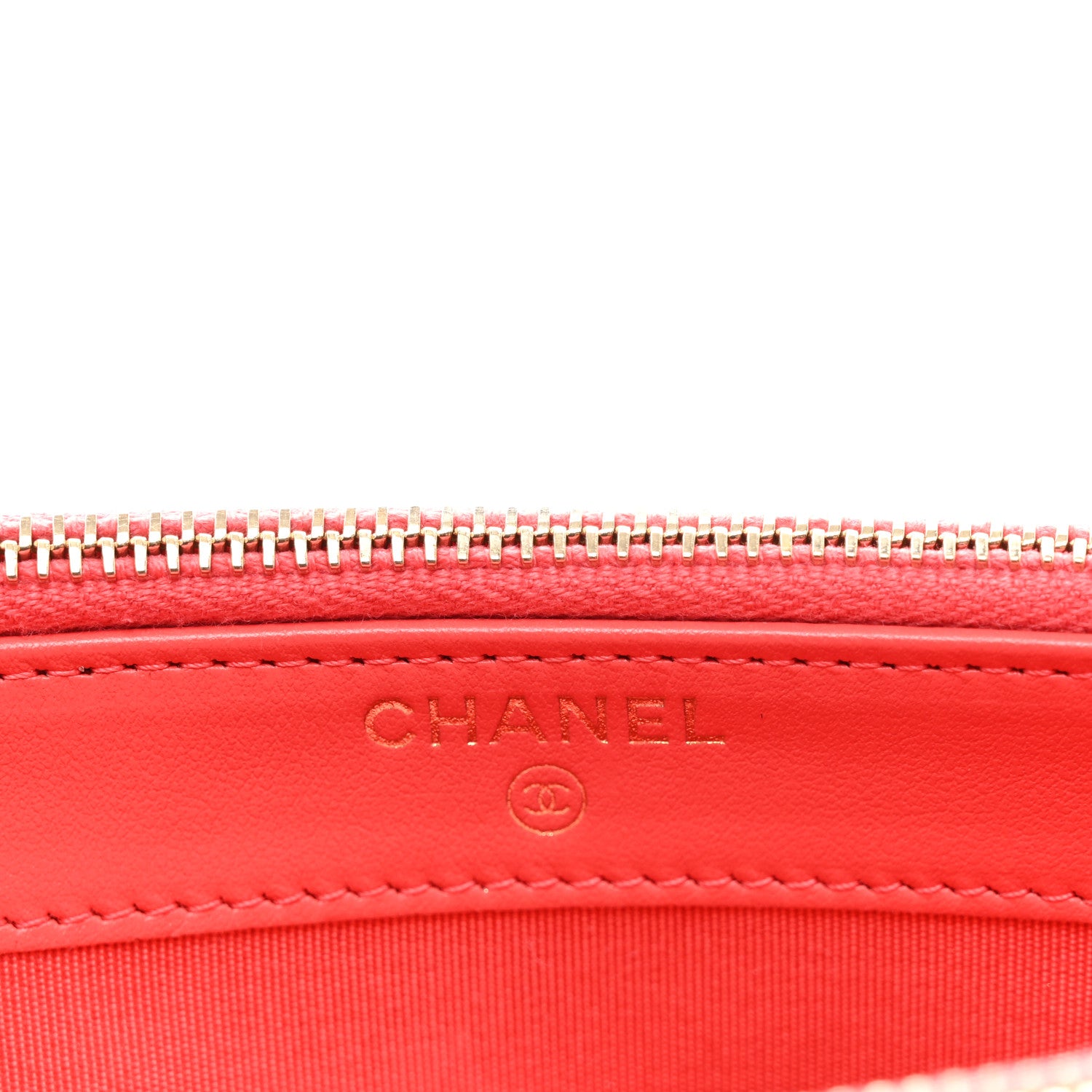 Chanel Caviar Quilted CC Filigree Clutch With Chain Pink 6 of 11