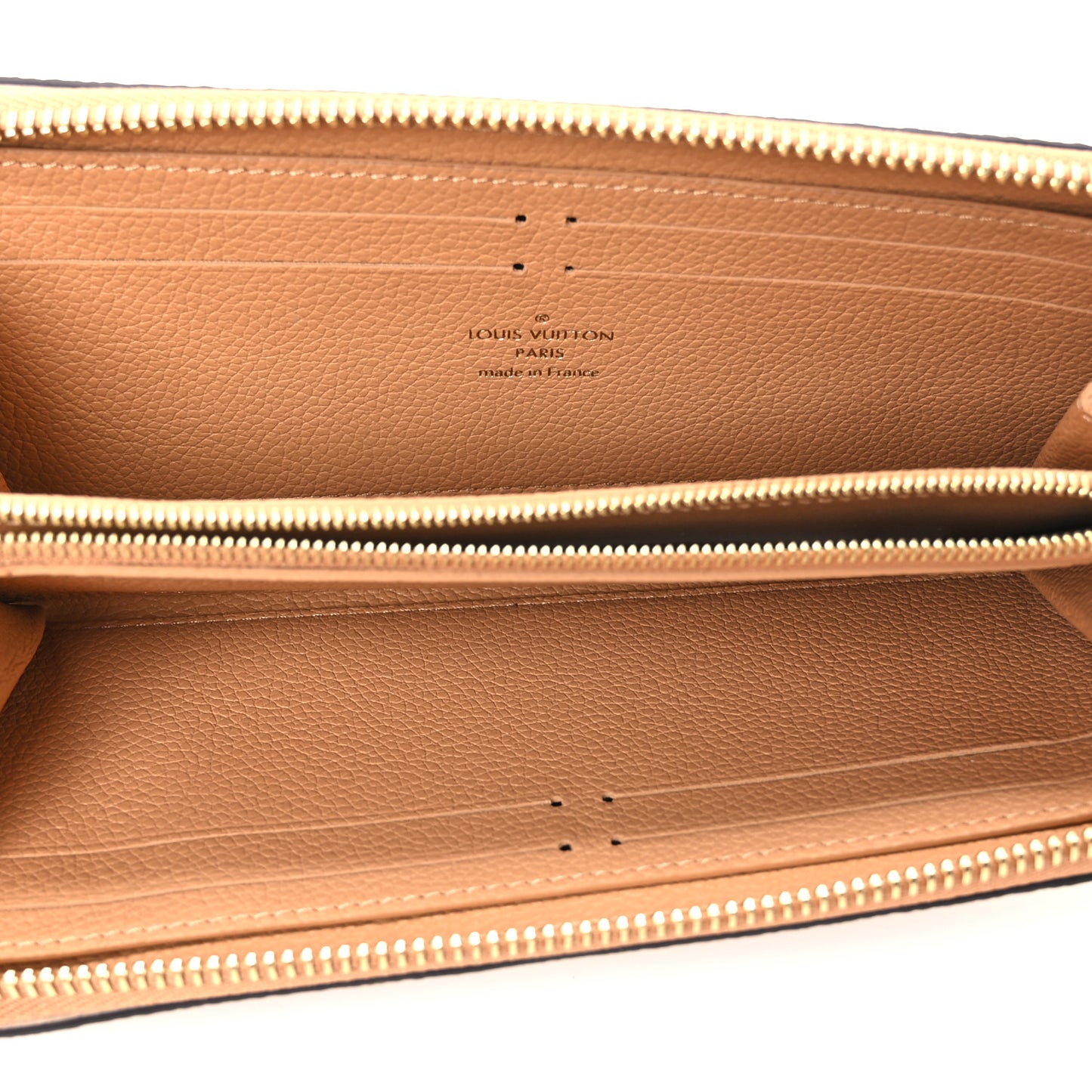 Empreinte Monogram Giant Clemence Wallet Arizona Creme
