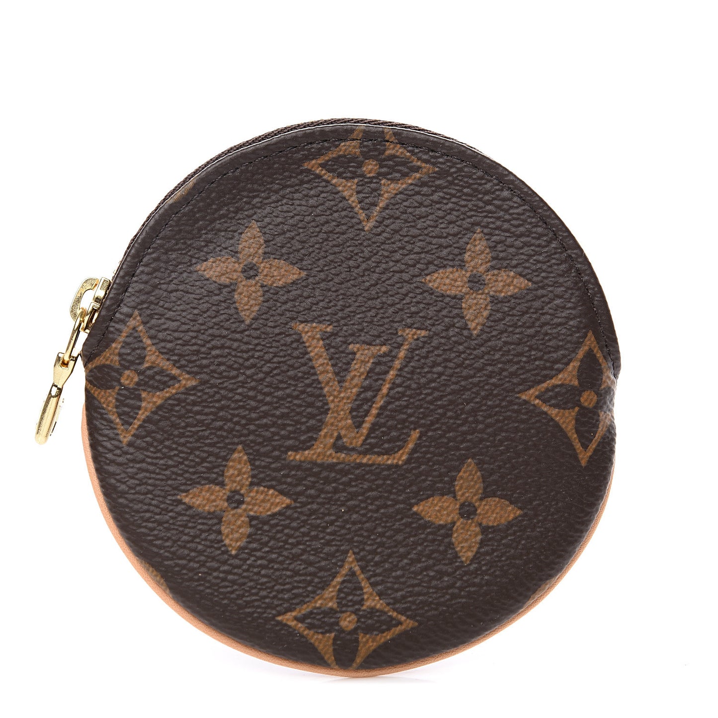 Monogram Round Coin Purse