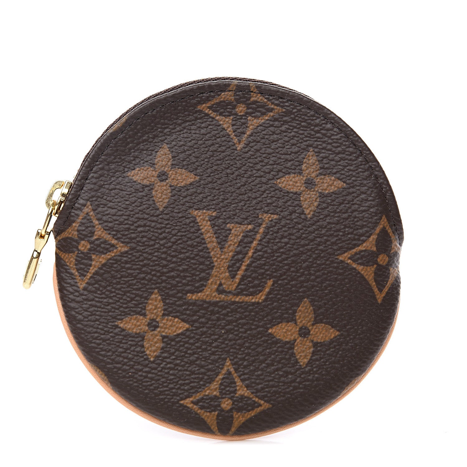 Louis Vuitton Monogram Round Coin Purse 1 of 5