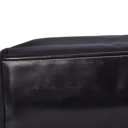Prada Tessuto Nylon Soft Calf Tote Nero Black 8 of 11