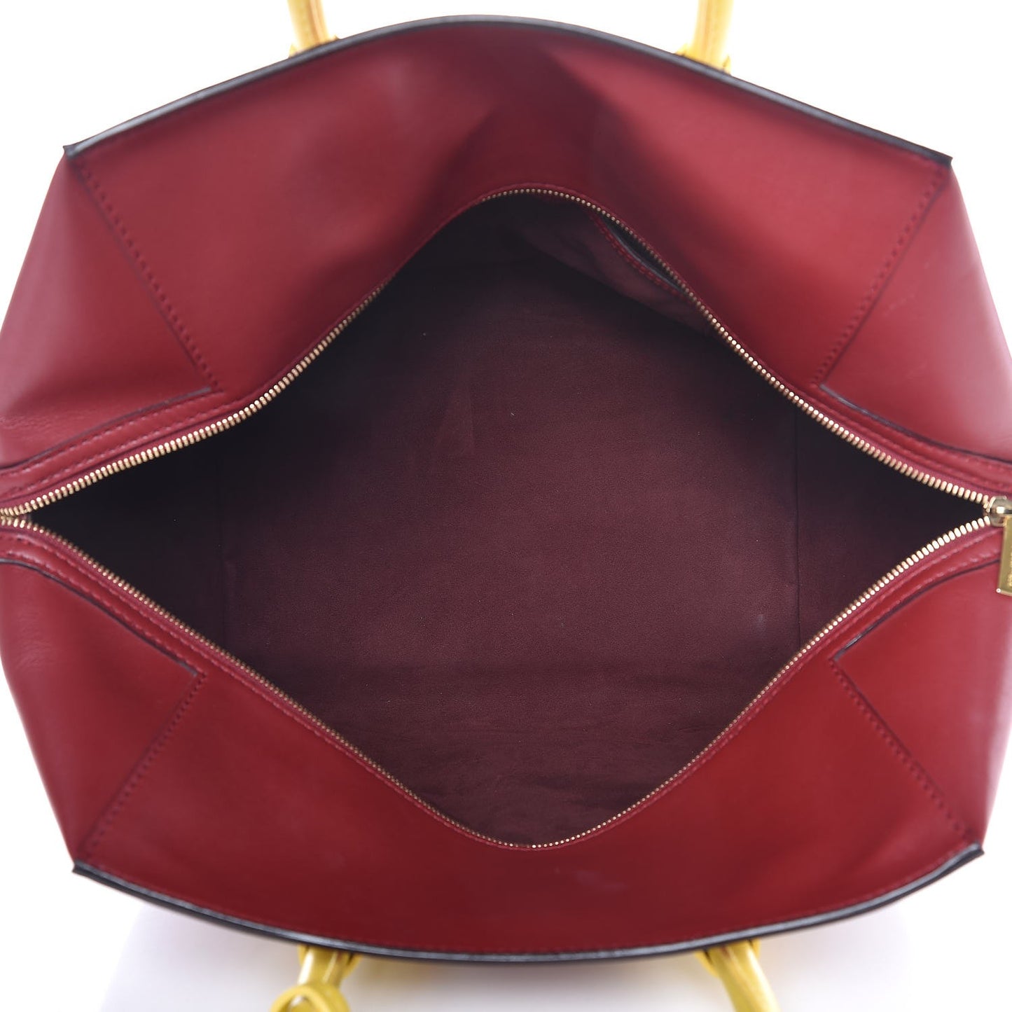 Eco Alter Nappa Star Embossed Cavendish Boston Bordeaux Yellow