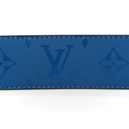Louis Vuitton Calfskin Monogram 40mm LV Initiales Reversible Belt 95 38 Blue 9 of 11