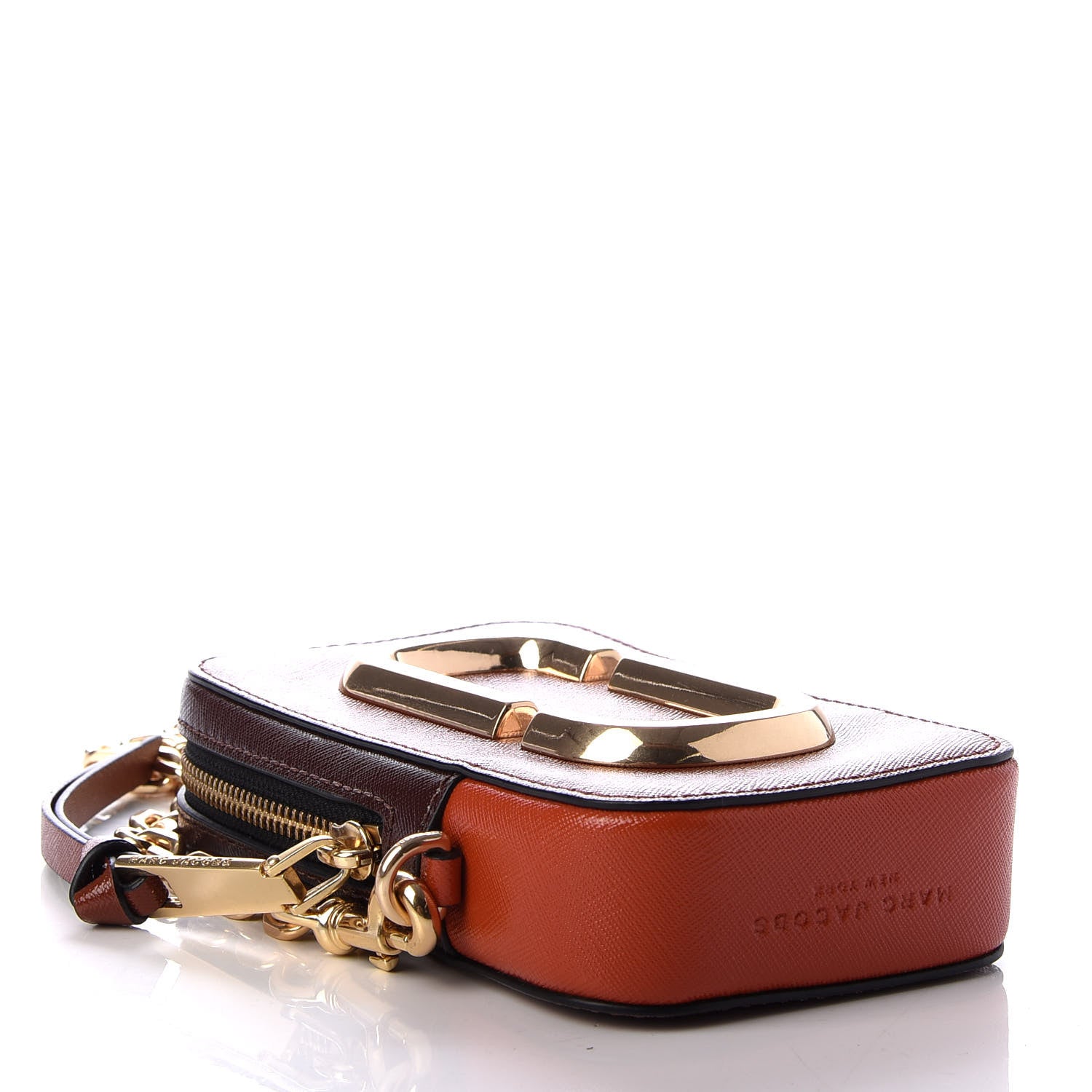 Marc Jacobs Saffiano The Hot Shot Crossbody Brick Multicolor 4 of 9