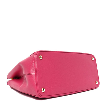 Prada Saffiano Lux Medium Galleria Double Zip Tote Fuxia 4 of 9