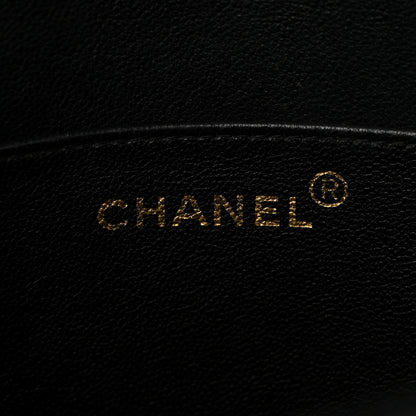 Chanel Patent Quilted Briefcase Laptop Bag Black 6 of 10