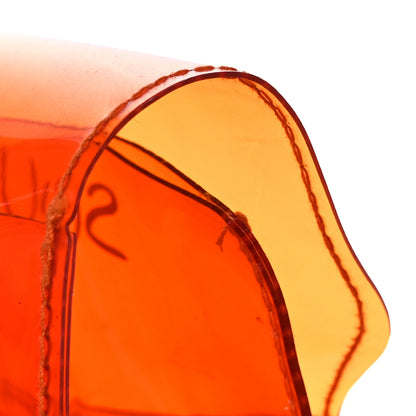 Hermes Vinyl Souvenir De L'Exposition Kelly Orange 10 of 11