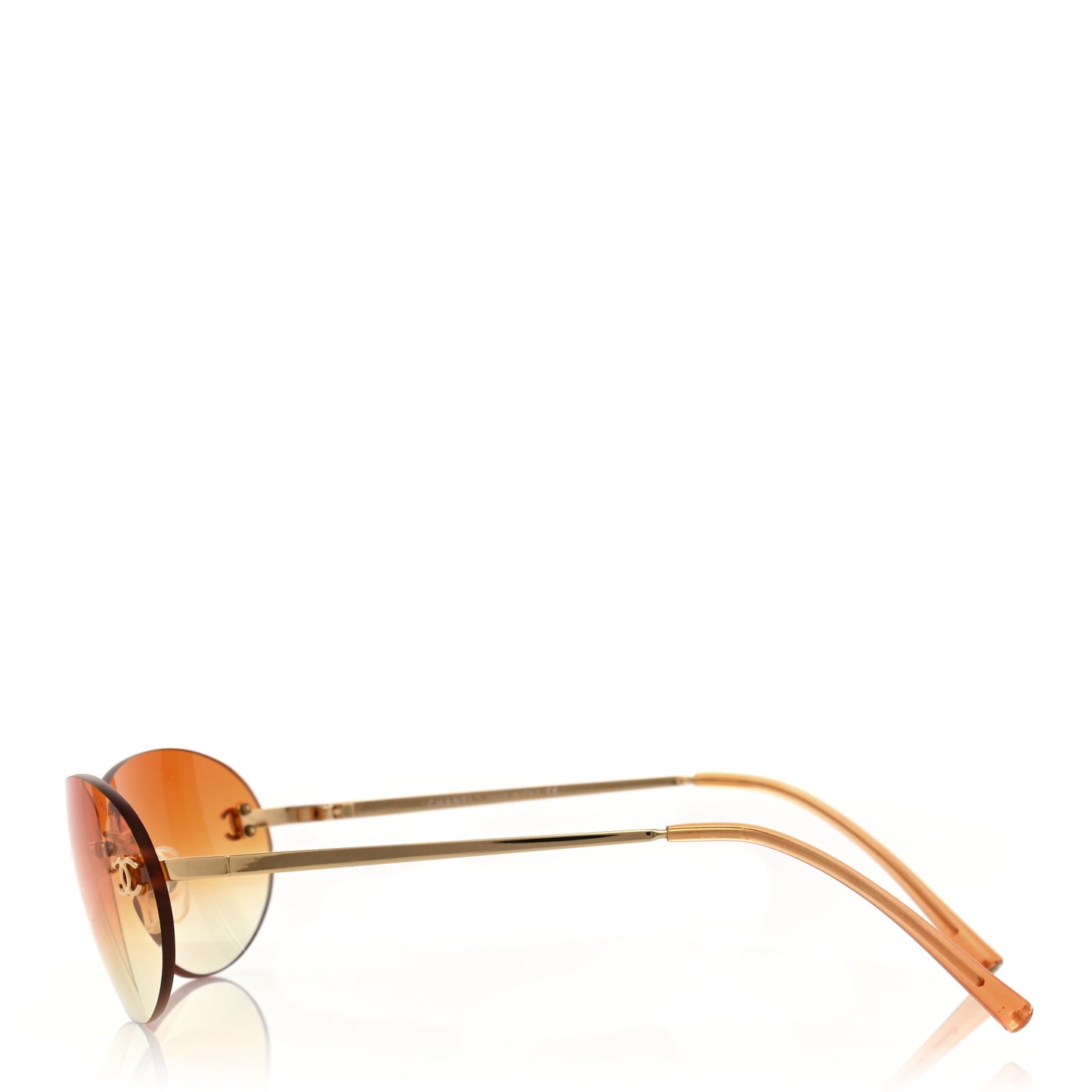 CC Oval Sunglasses 4013 Gold