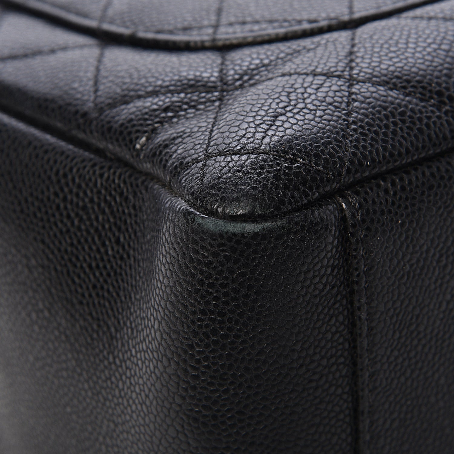 Chanel Caviar Quilted Grand Shopping Tote GST Black 16 of 18