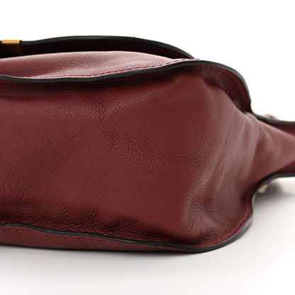 Chloe Calfskin Medium Marcie Satchel Garnet 10 of 11