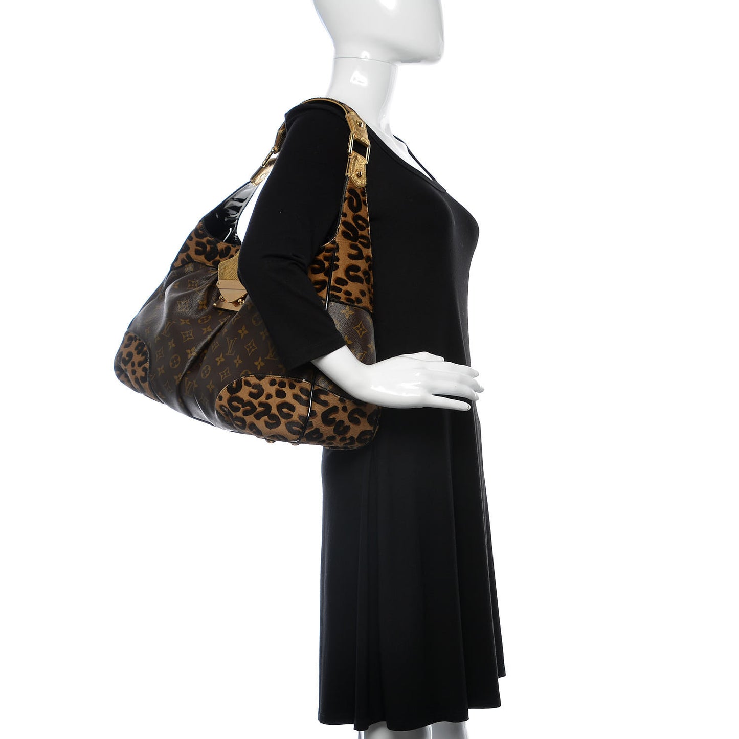 Monogram Leopard Polly