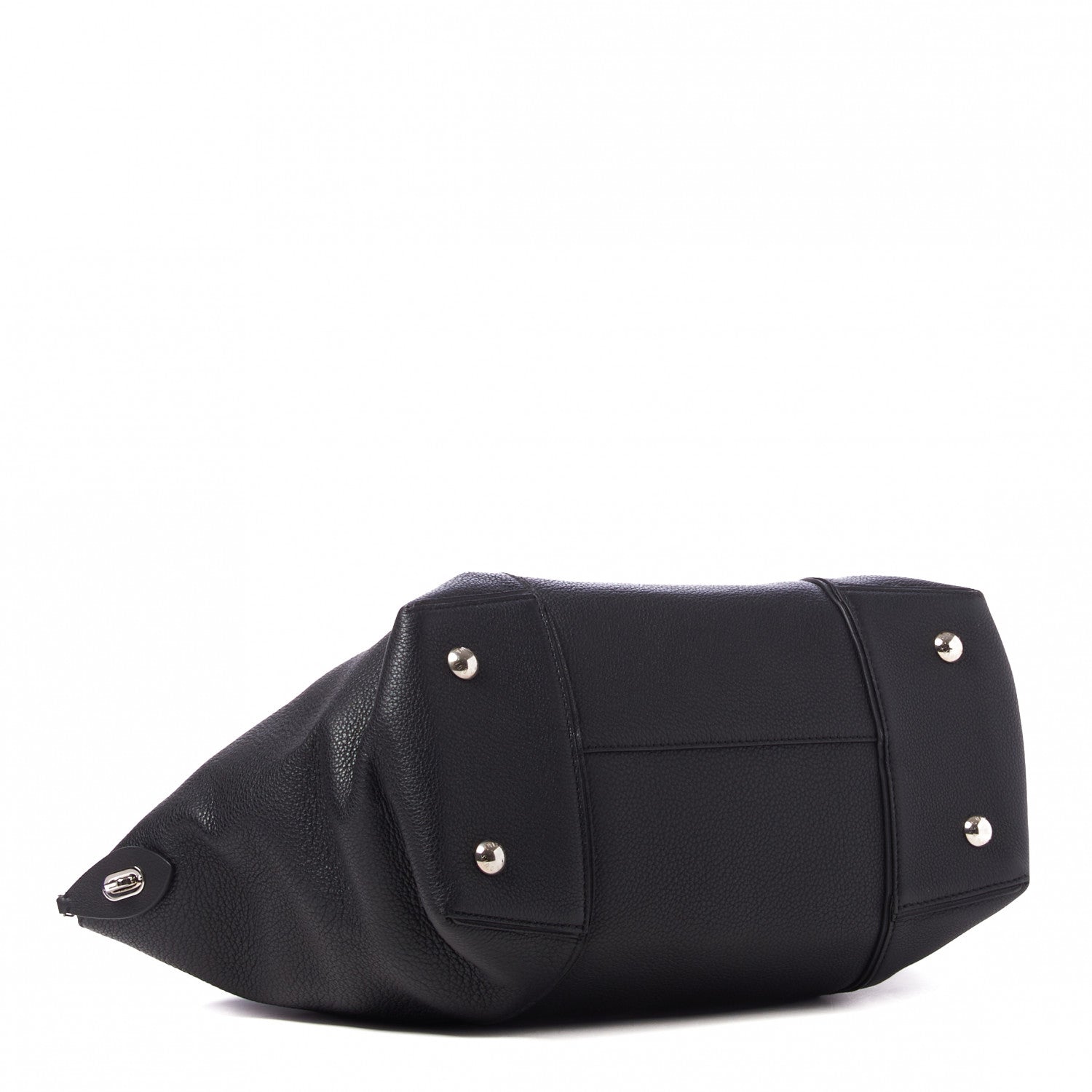 Louis Vuitton Veau Cachemire Soft Lockit MM Black 3 of 8