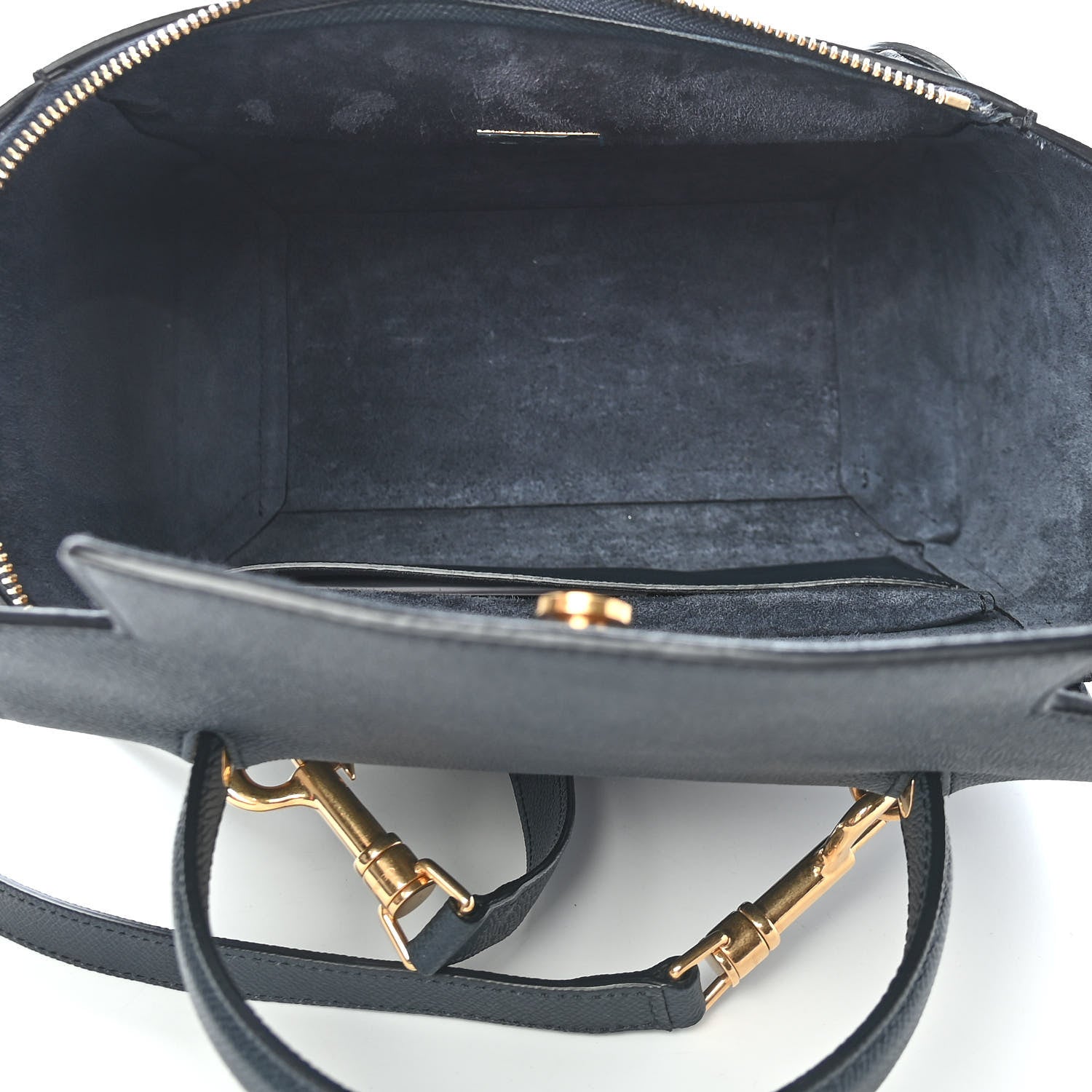 Celine Baby Grained Calfskin Micro Belt Bag Midnight 7 of 9