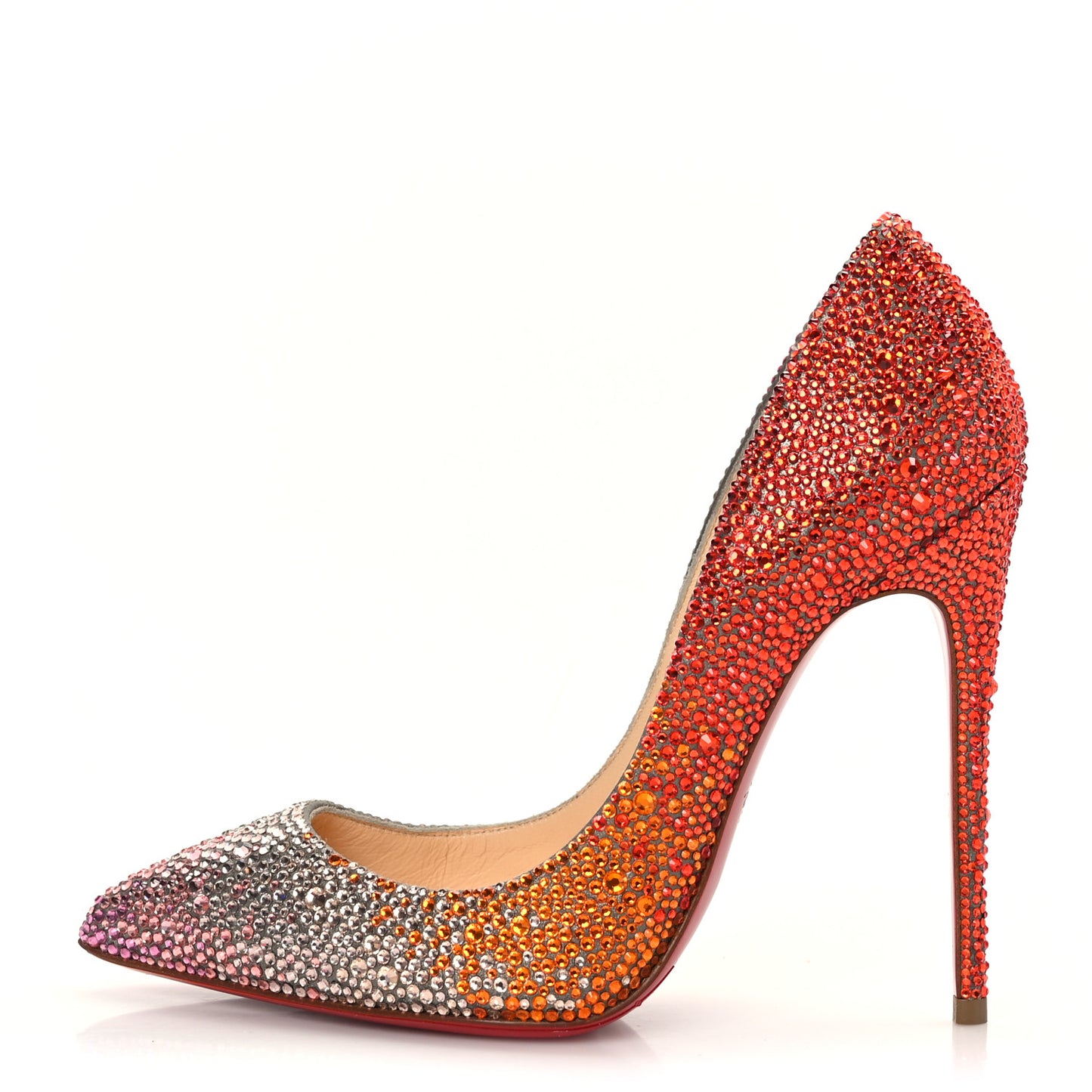 Suede Burma Strass Degrade So Kate Pumps 35 Red Multi