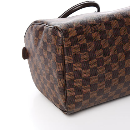 Louis Vuitton Damier Ebene Speedy 30 9 of 11