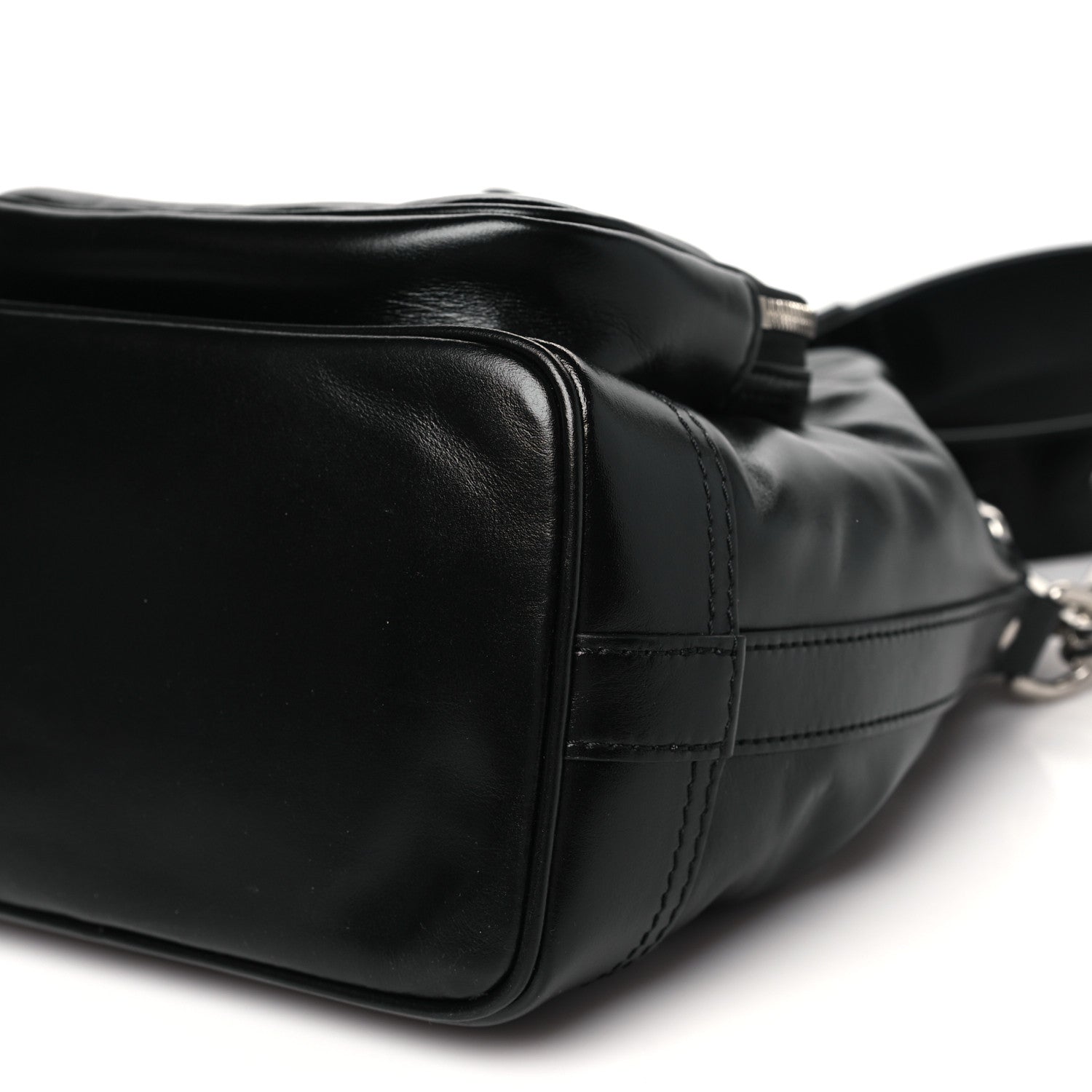 Louis Vuitton LV Night Calfskin Noe Cargo Black 9 of 9