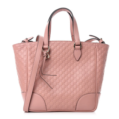 Gucci Microguccissima Small Bree Tote Soft Pink 1 of 10