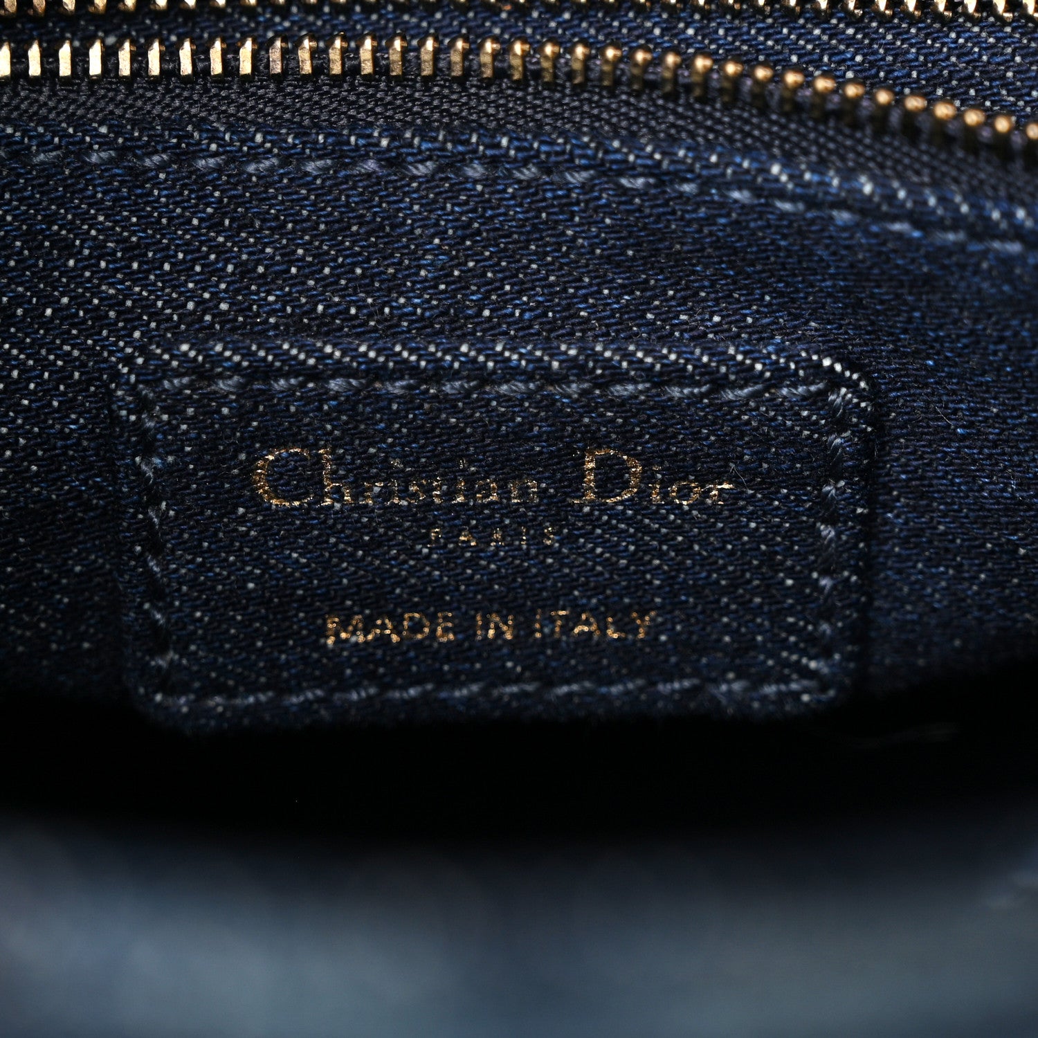 Christian Dior Denim Medium KaleiDiorscopic Lady Dior Blue 6 of 12