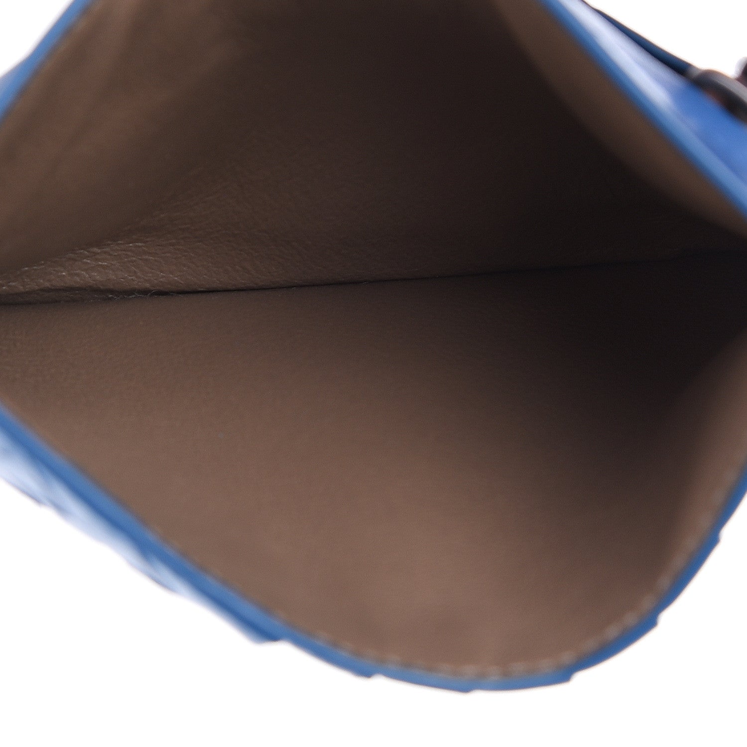 Bottega Veneta Nappa Intrecciato Card Case Sapphire 4 of 6