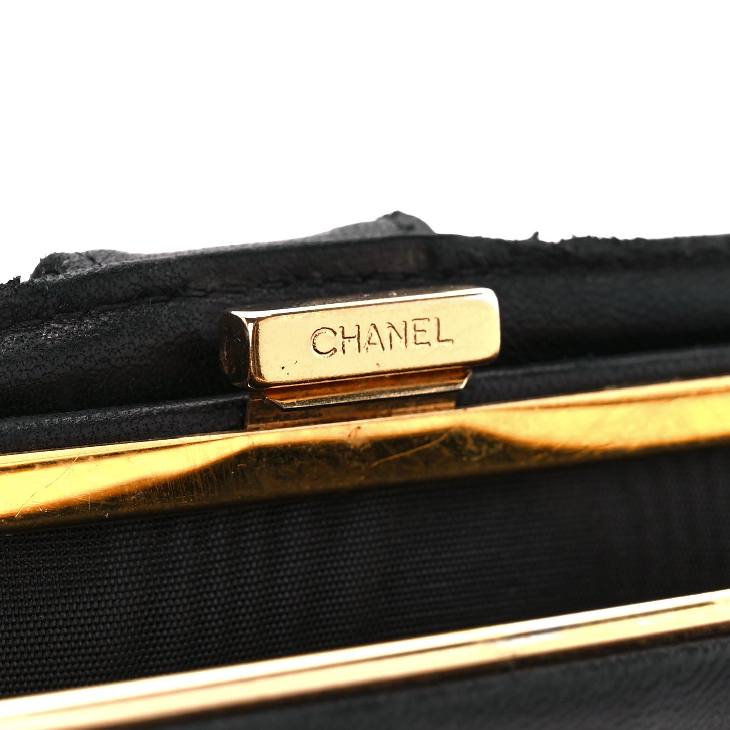Caviar Timeless CC French Wallet Black