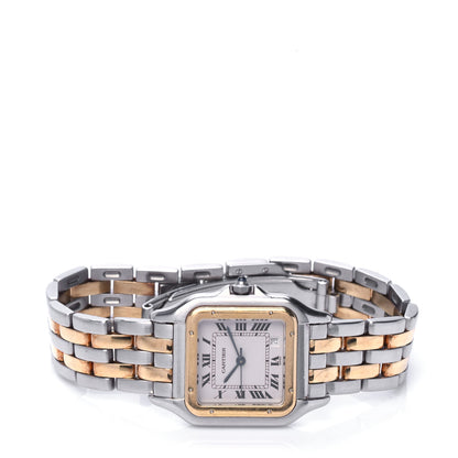Cartier Stainless Steel 18K Yellow Gold 27mm Panthere Quartz Watch 2 of 6